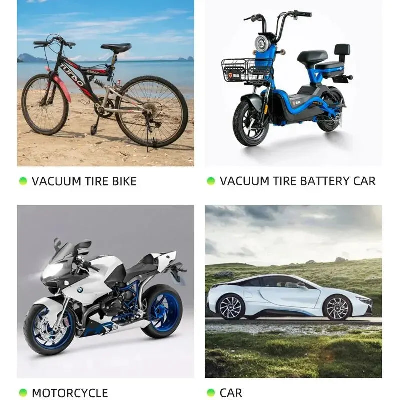 8PC GLOWING Valve Stem Caps